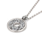 Circularity Inlay Cubic Zirconia Pendant