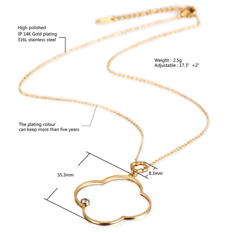 Four Leaf Clover Pendant