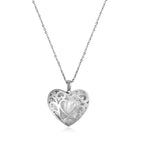 Cutout Heart Pendant