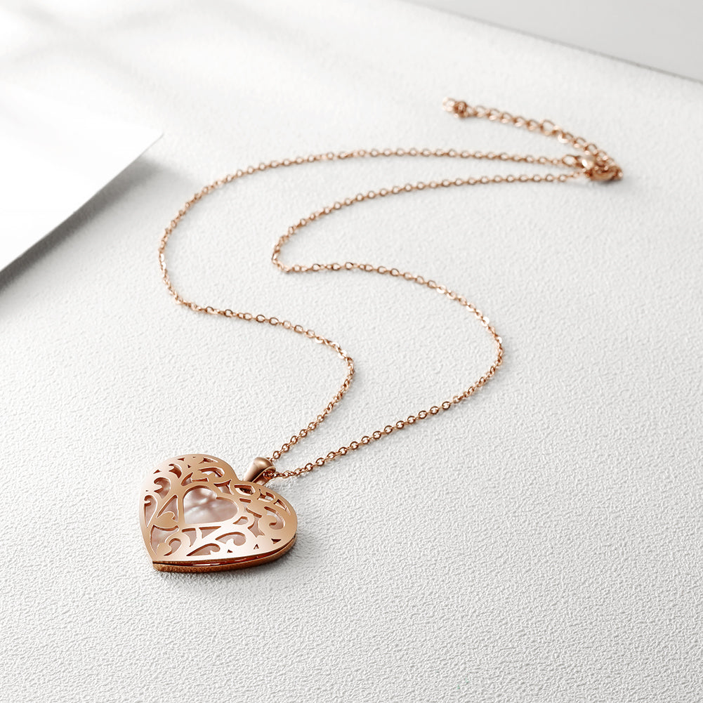 Cutout Heart Pendant