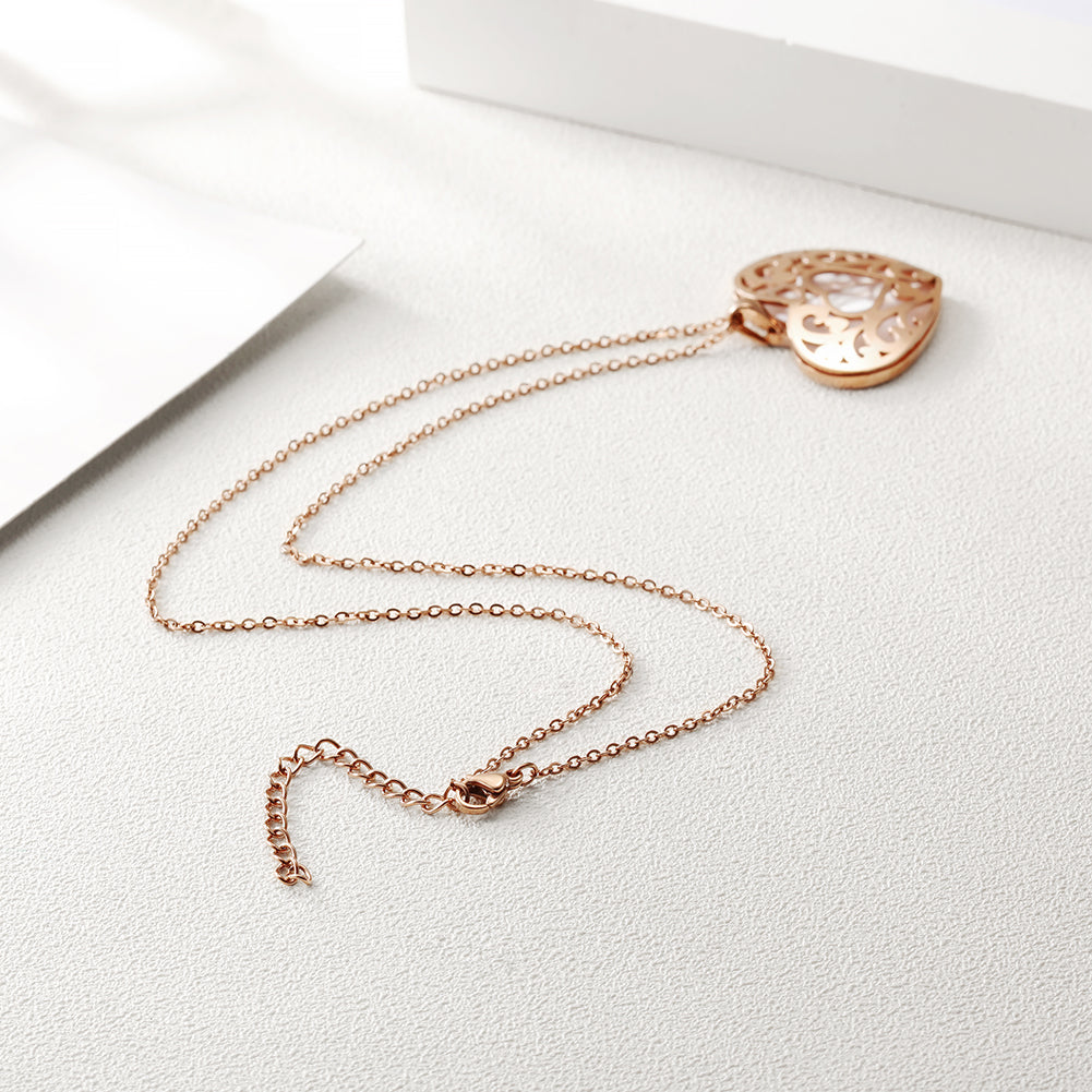 Cutout Heart Pendant