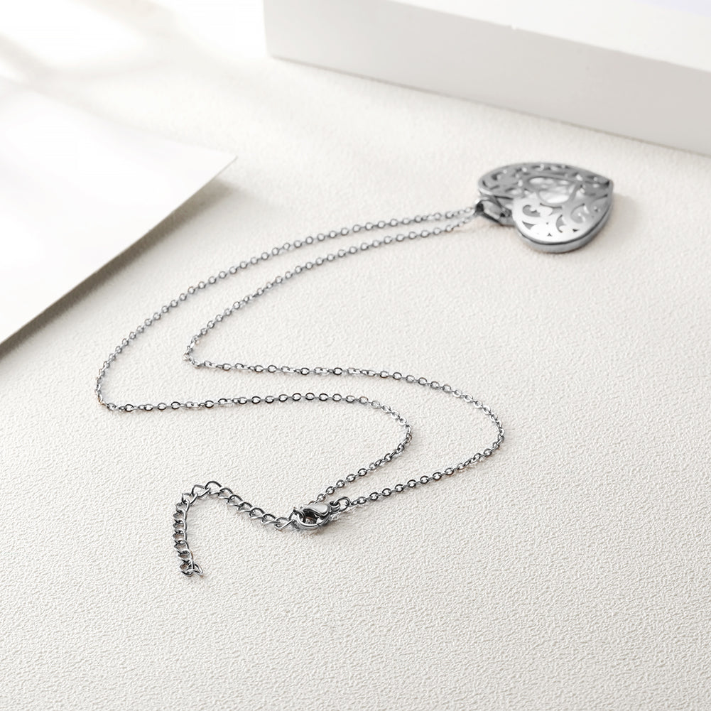 Cutout Heart Pendant