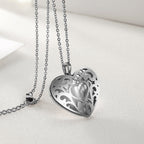 Cutout Heart Pendant