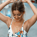 Star Stacked Layered Pendant Necklace