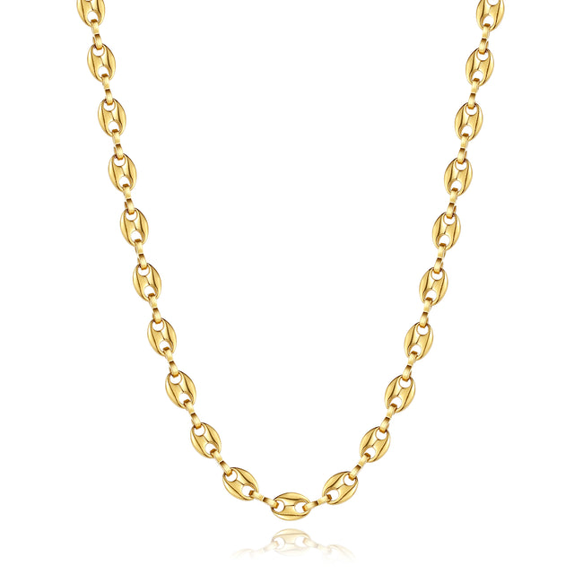 Coffee Bean Pig Nose Necklace Hover Image