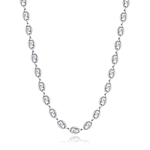 Coffee Bean Pig Nose Necklace