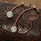 Chain With CZ Ball Studs