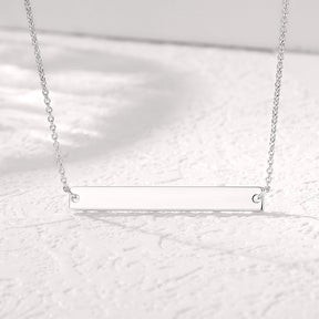 HORIZONTAL BAR NECKLACE