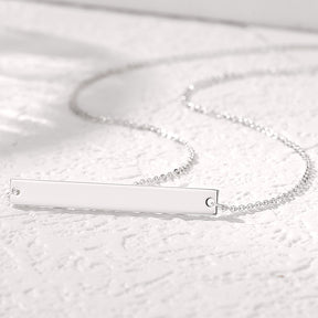 HORIZONTAL BAR NECKLACE